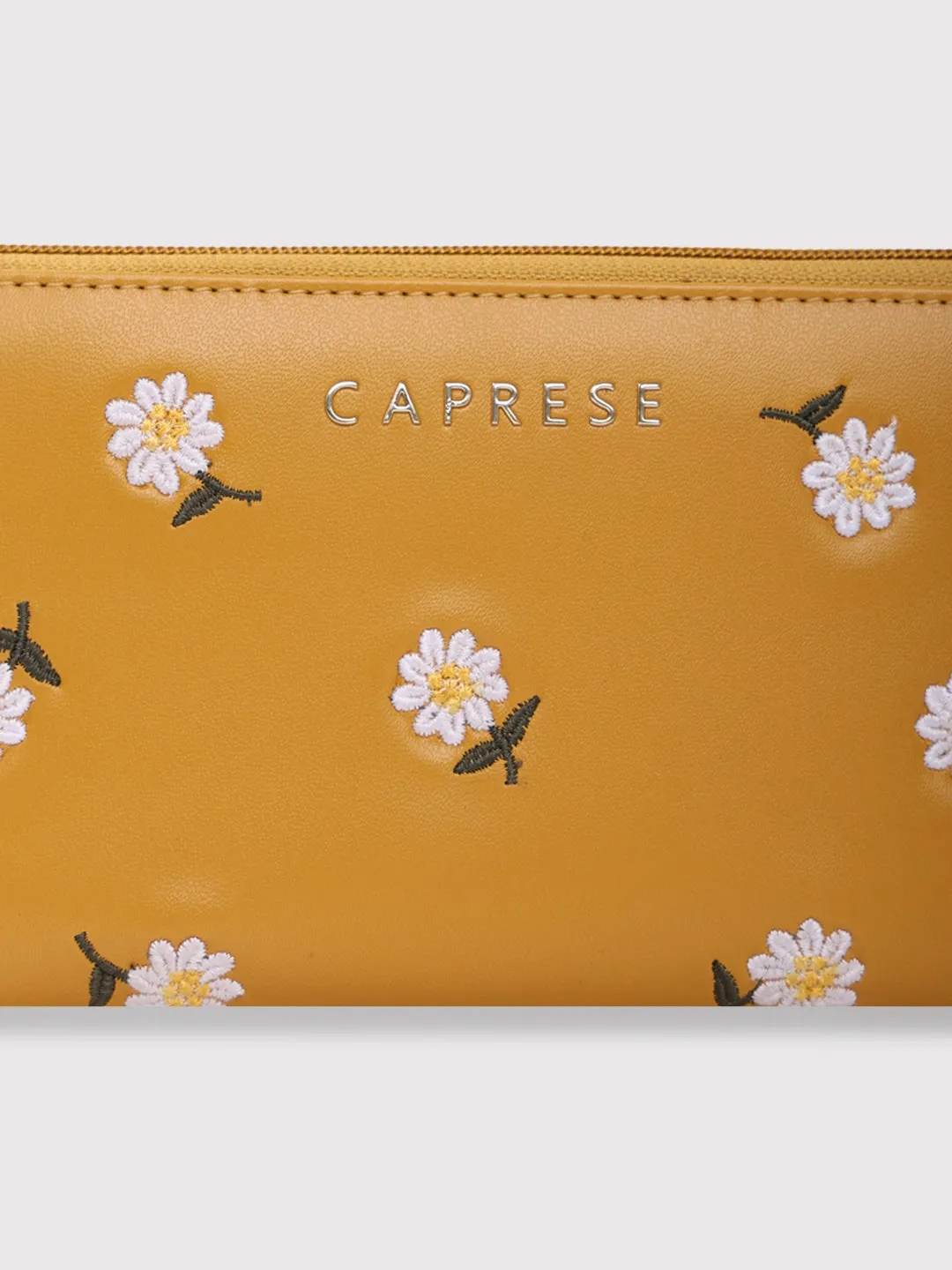 Caprese Kyle Zip Around Wallet Large Ochre