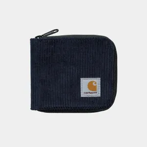 Carhartt WIP Flint Zip Wallet - Dark Navy