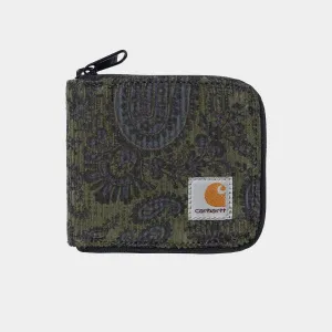 Carhartt WIP - Flint Zip Wallet - Paisley / Plant