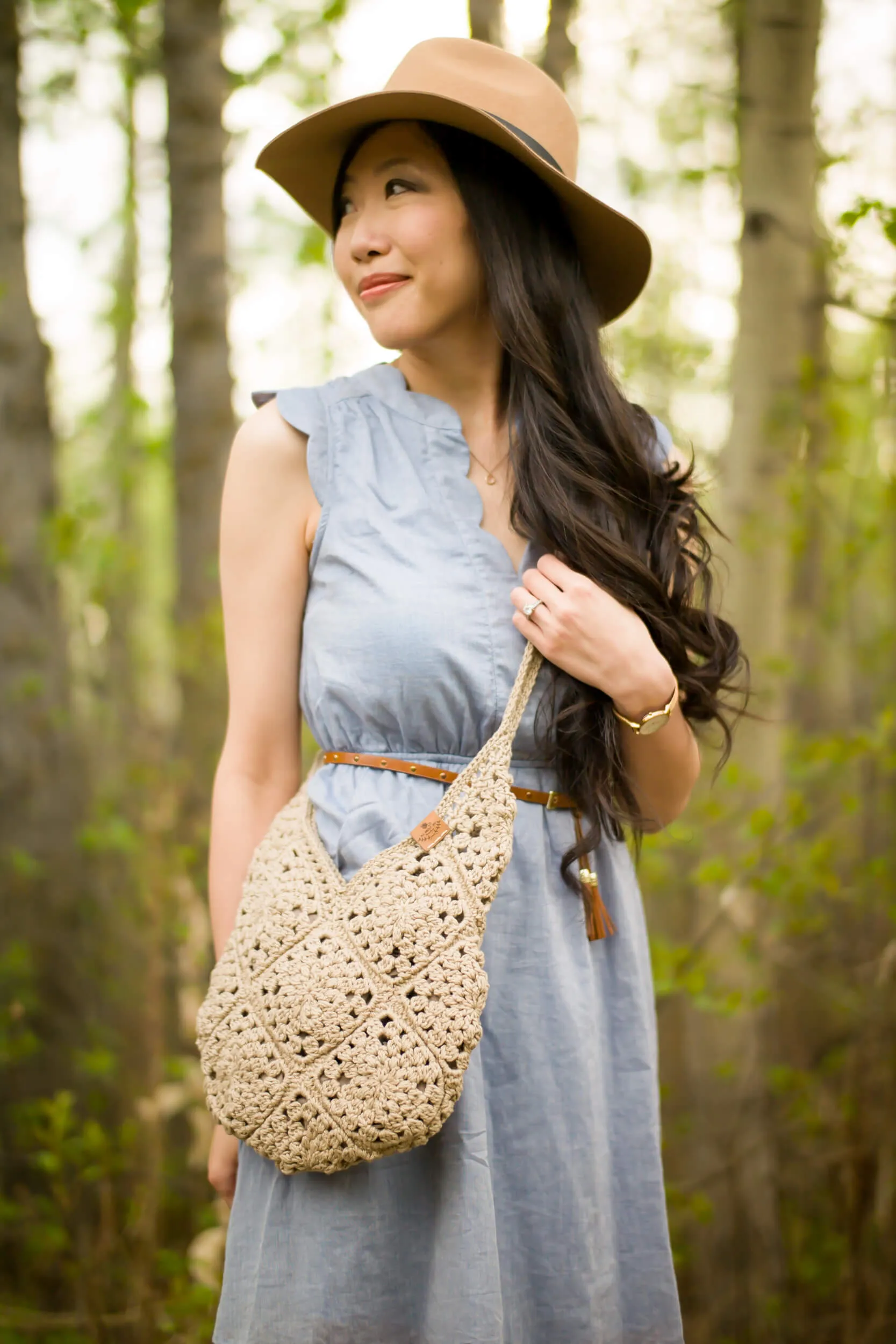 Crochet Kit - Wildrose Shoulder Bag