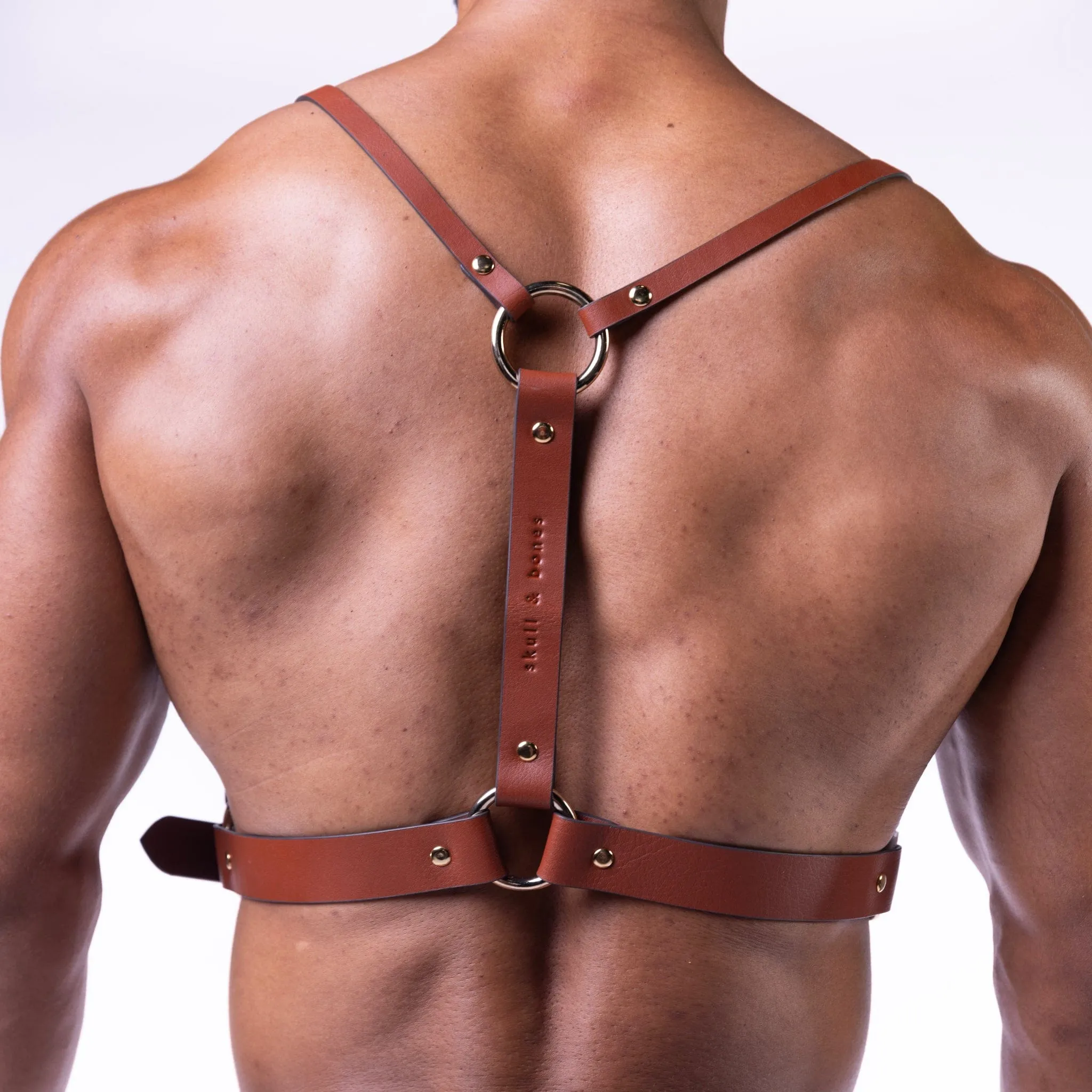 Heritage Leather Belt Harness Saddle