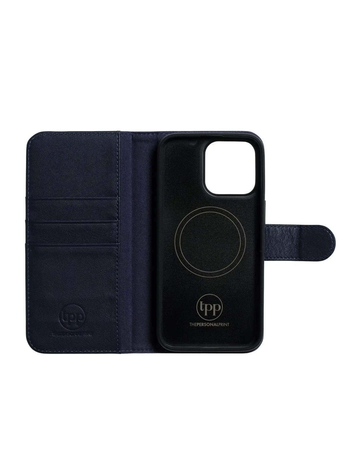 Magnetic Wallet Magsafe Genuine Nappa iPhone Case