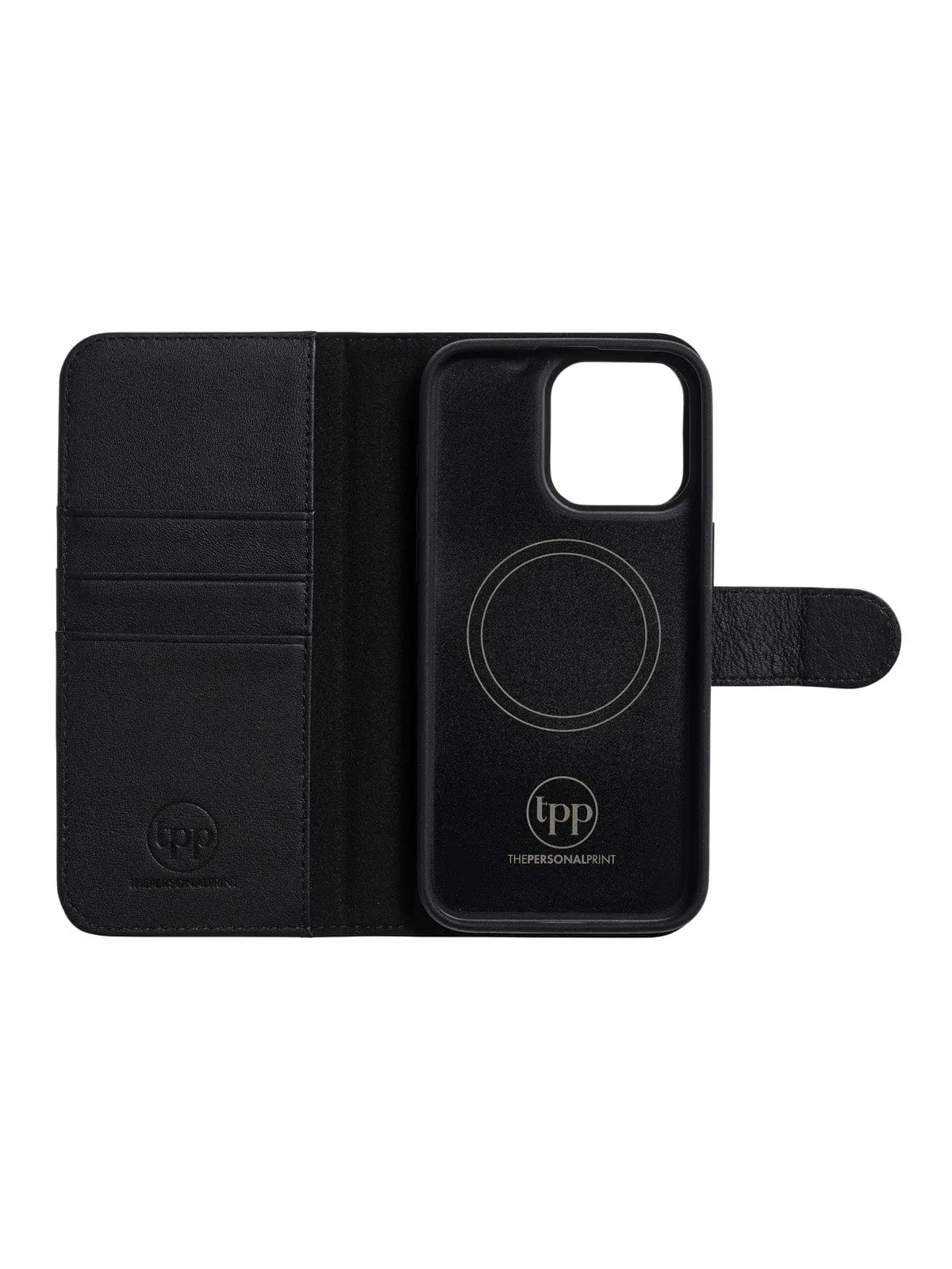 Magnetic Wallet Magsafe Genuine Nappa iPhone Case