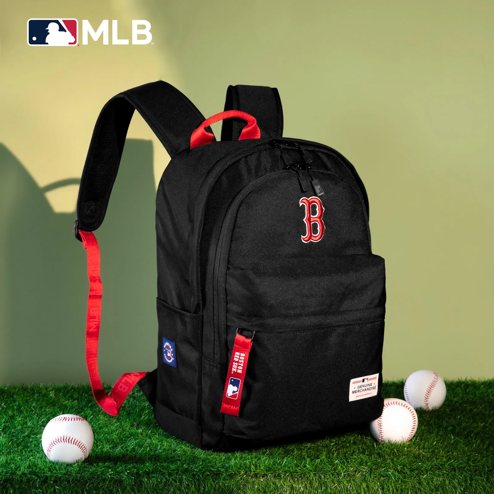 MLB-BR55-355  MLB Boston Red Sox Laptop Backpack (Copy)