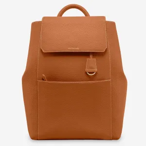 The Large Soft Backpack - Pecan Brown