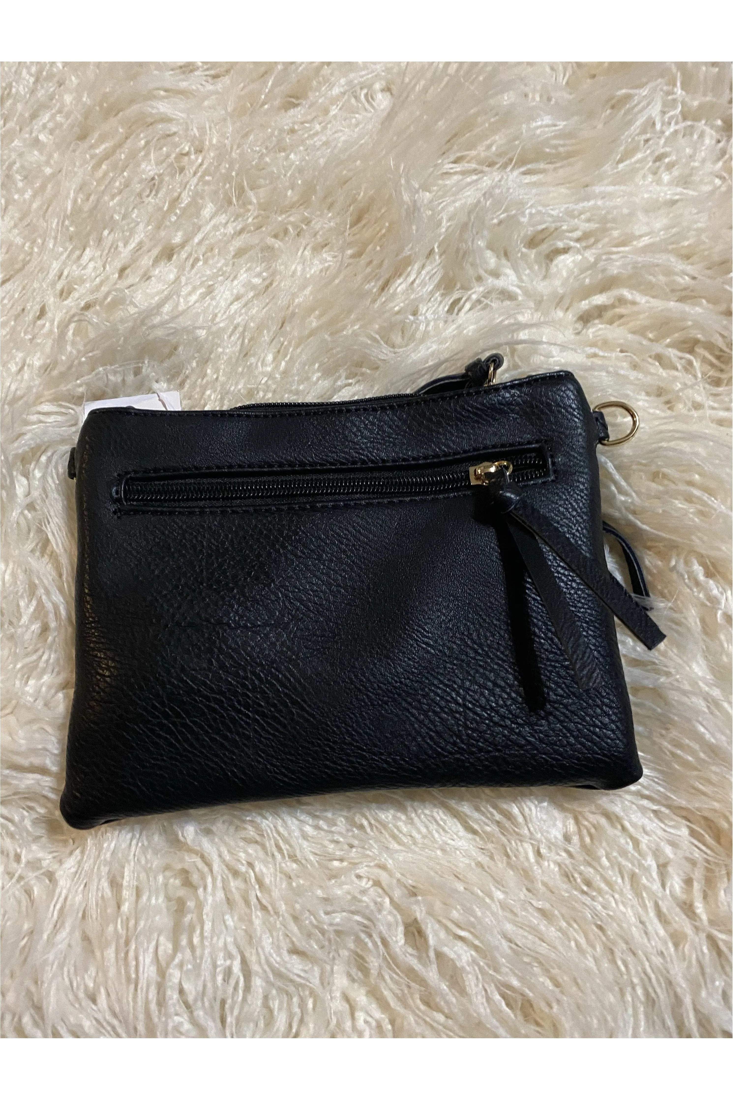 Zipper crossbody or clutch